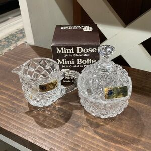 24% lead Crystal Mini Dose Set by bleikristall